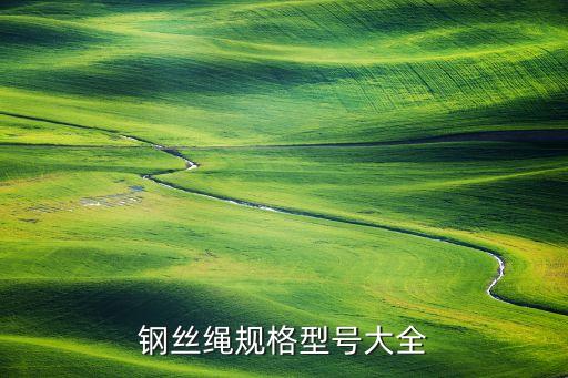 pg电子平台登录入口钢绳钢丝绳的种类有哪些